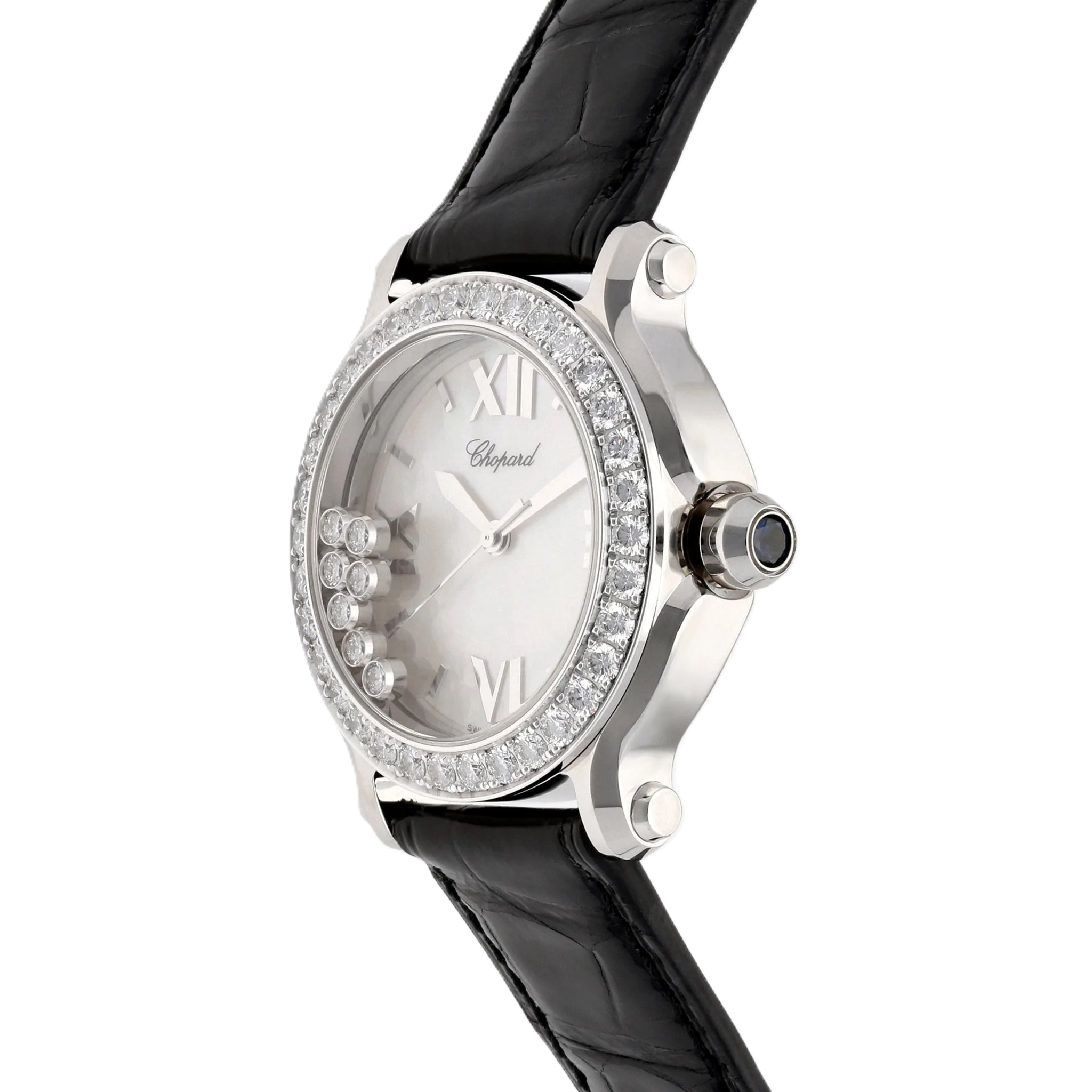 Chopard Happy Sport Round Stainless Steel 36mm Quartz Ladies Watch