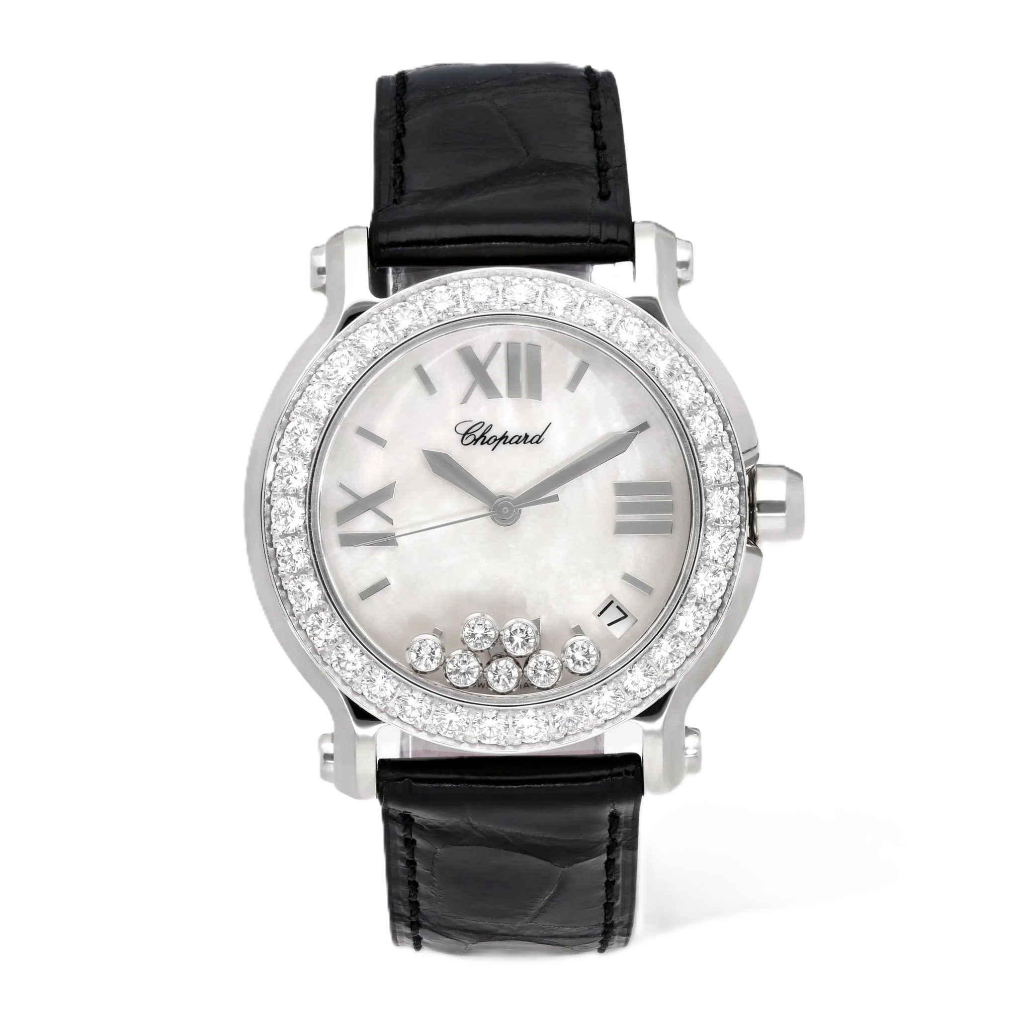 Chopard Happy Sport Round Stainless Steel 36mm Quartz Ladies Watch
