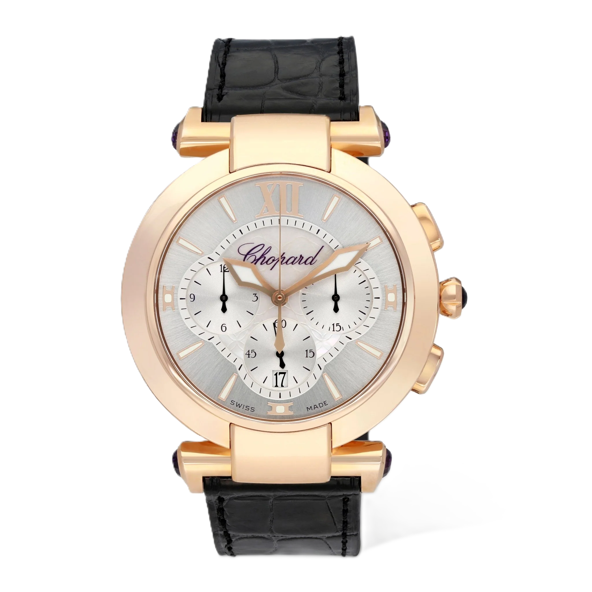 Chopard Imperiale Chronograph 18K Rose Gold Automatic Ladies Watch