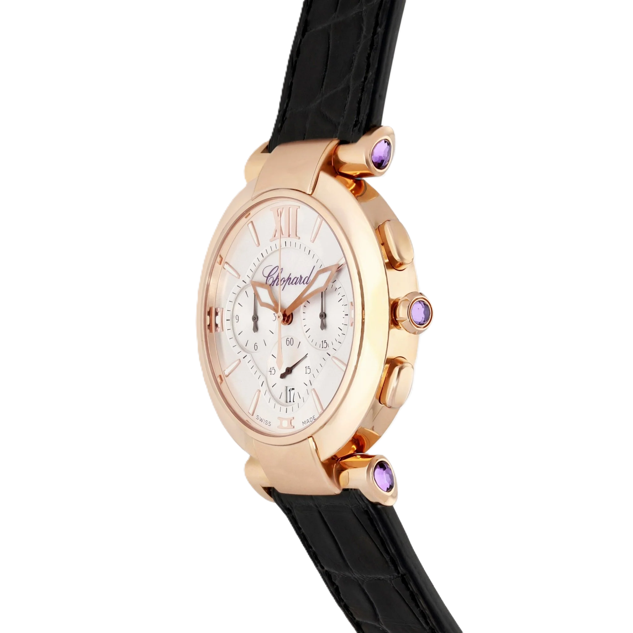 Chopard Imperiale Chronograph 18K Rose Gold Automatic Ladies Watch