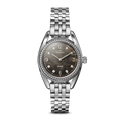 Shinola Diamond Derby 30.5mm Diamond Bezel and Black Diamond Dial, Stainless Steel