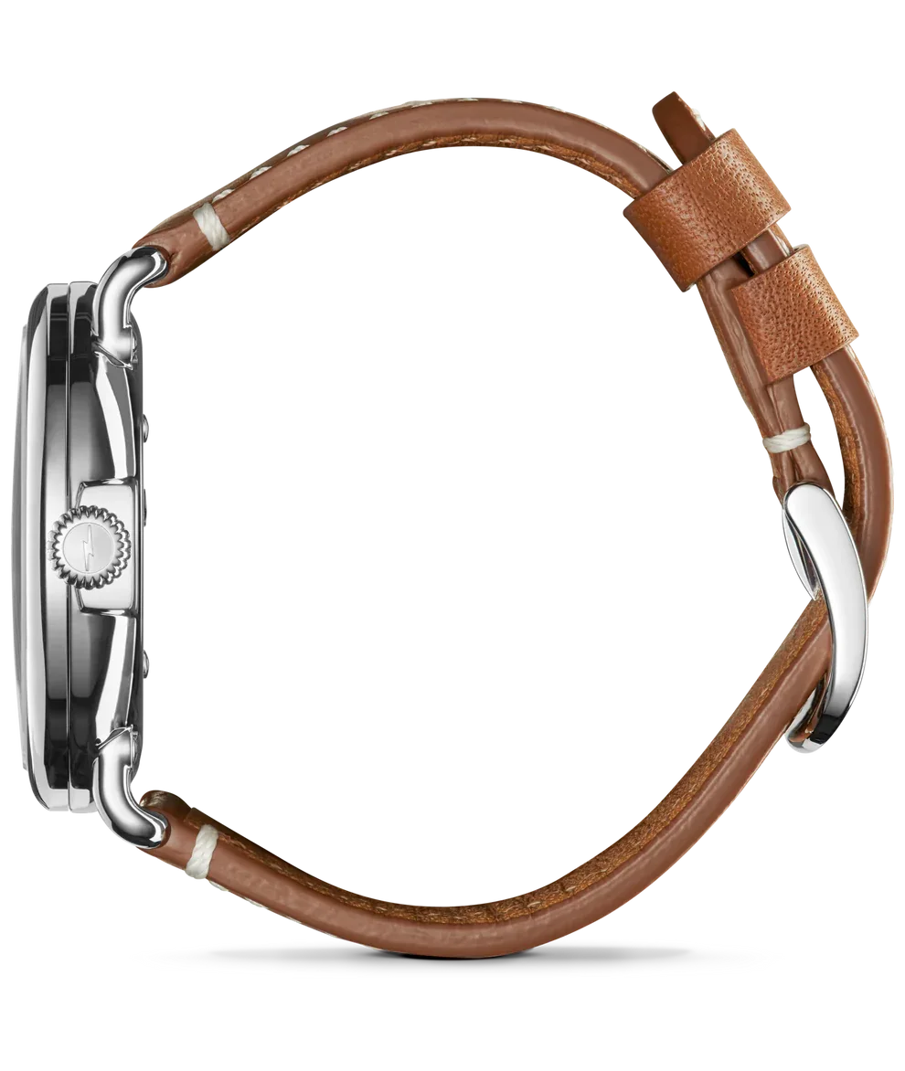 Shinola Canfield Sport Chrono quartz 45mm white dial strap - Shami Fine Watchmaking & Jewelry