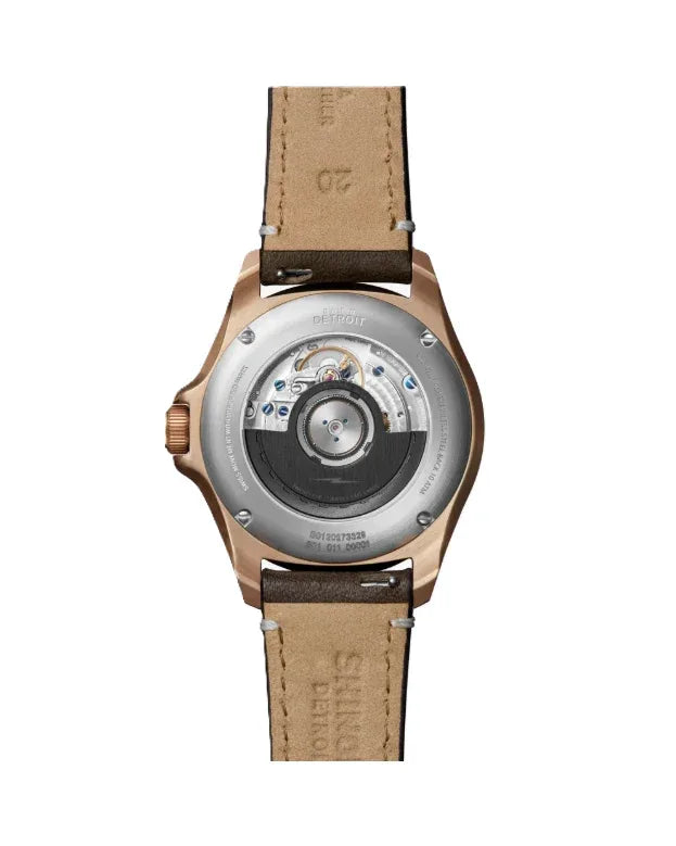 Shinola Bronze Monster GMT 40mm Automatic - Shami Fine Watchmaking & Jewelry