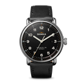 Shinola Canfield C56 quartz 43mm Black Dial, strap