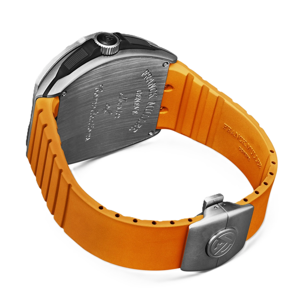 Franck Muller SkaFander Black and Orange Dial Automatic Men's Watch