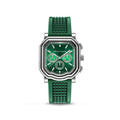 Gerald Charles Maestro 3.0 Chronograph Automatic, 39mm Stainless steel with Emerald Green Dial and rubber strap
