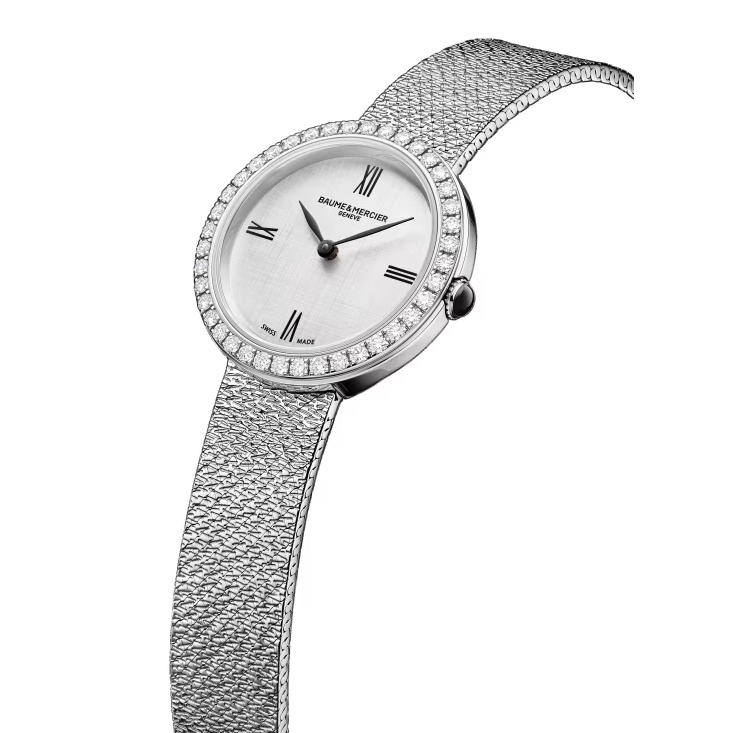 Joia 10850 28mm, Steel Case & Back, Silver Dial, Steel Strap
