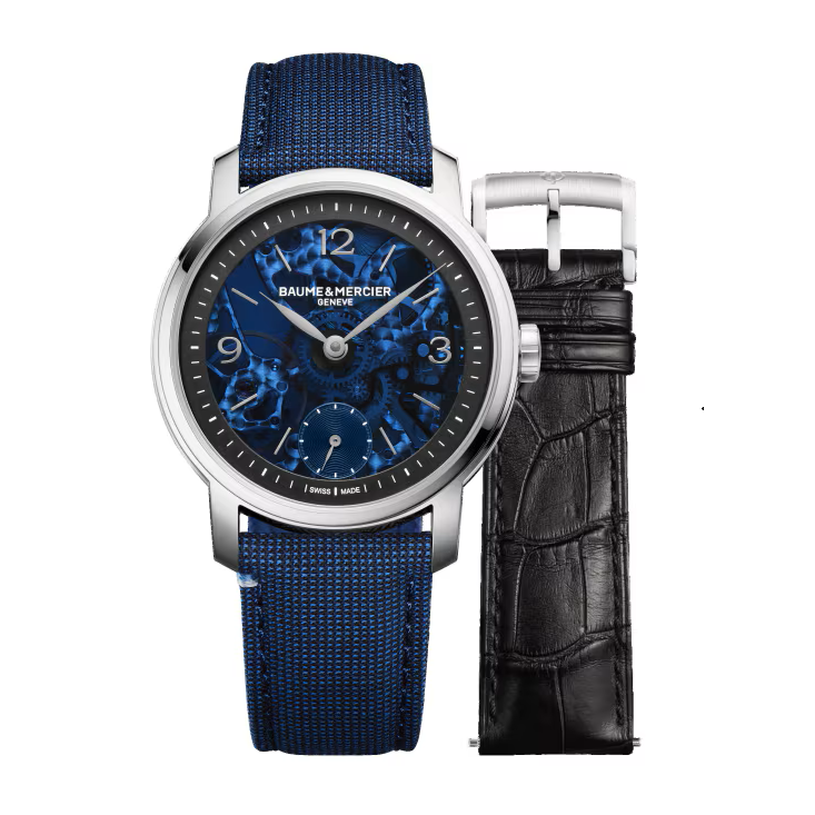 Classima 10735 Manual, 42 mm Steel Case, Fabric Strap