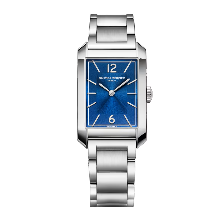 Hampton 10754 Quartz, 43 x 27 mm Stainless Steel Case & Bracelet