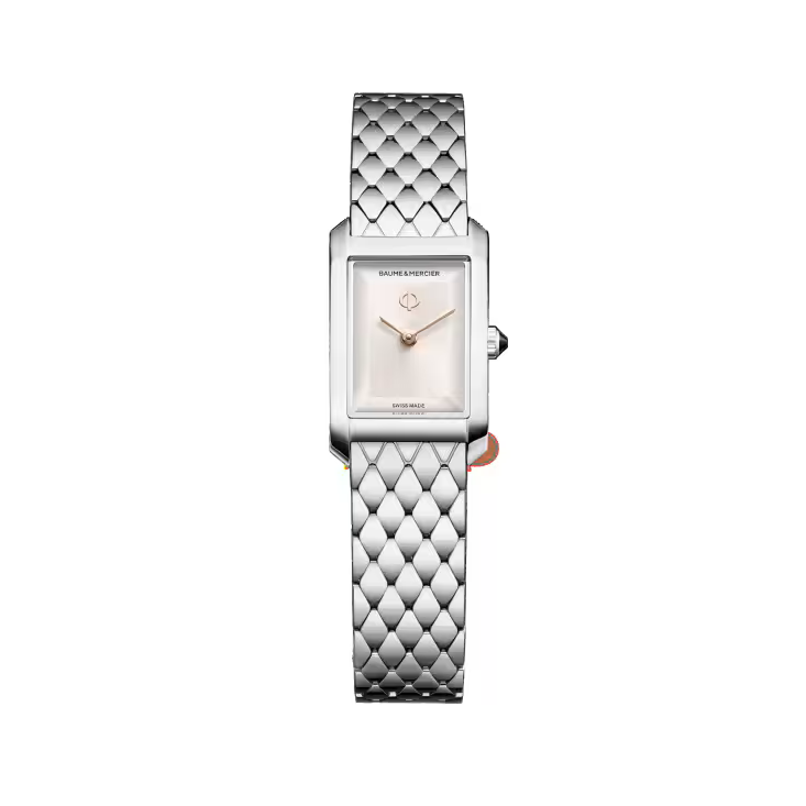 Hampton 10860 Quartz, 28 x 17.75mm Steel Case & Bracelet