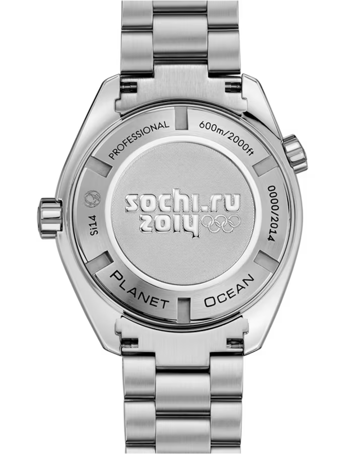 Omega Seamaster Planet Ocean Sochi 2014 Limited Edition - Shami Fine Watchmaking & Jewelry