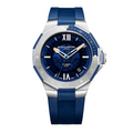 Riviera 10716 Automatic, Date Display, 42mm Steel Case, Rubber Strap