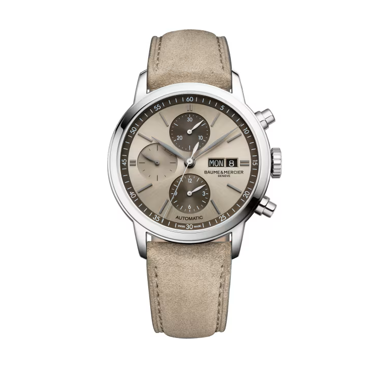 Classima 10782 Automatic Chronograph, 42mm Steel Case, Canvas
