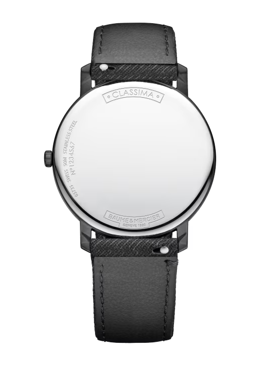 Classima 10762 Quartz, Date Display, 39 mm Steel Case, Fabric Strap