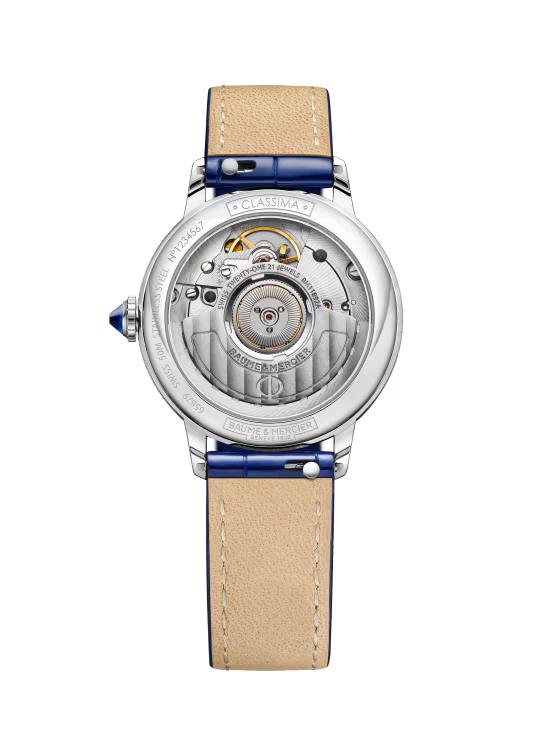 Classima 10806 Automatic, Date display, 31mm Steel Case, Leather