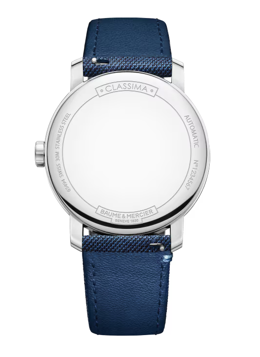 Classima 10734 Automatic, Dual Time, 42 mm Steel Case, Fabric STrap